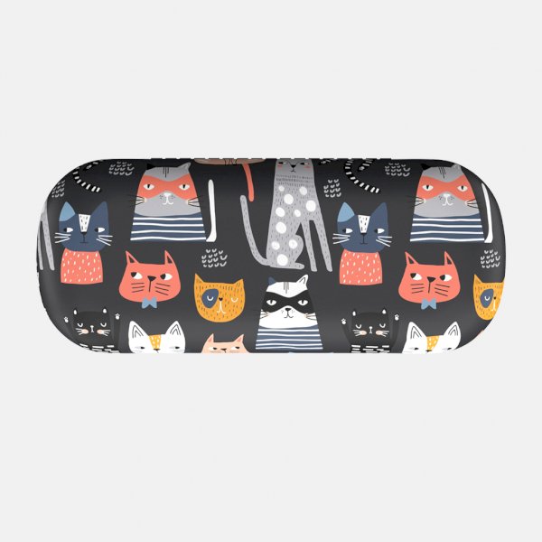 Crazy Cats Hard Caseglasses-case