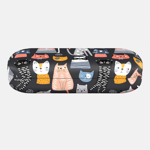 Crazy Cats Hard Caseglasses-case