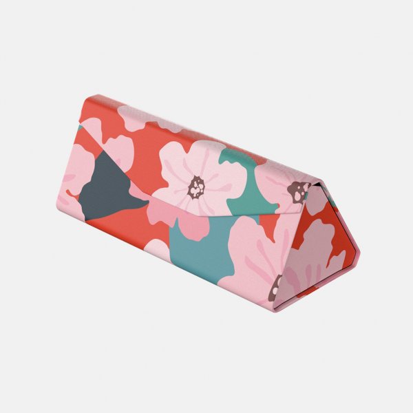 Flower Power Folding Caseglasses-case