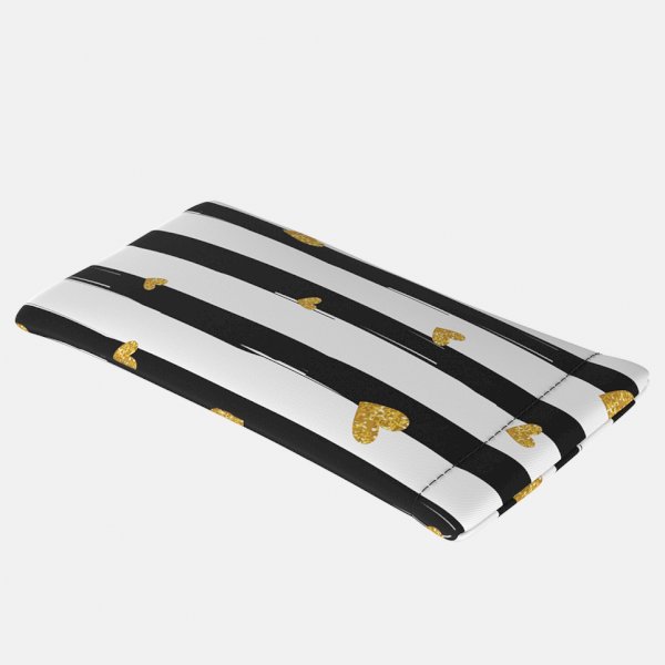 Golden Hearts Soft Caseglasses-case