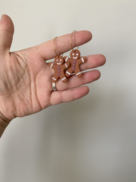 Gingerbread Menearrings