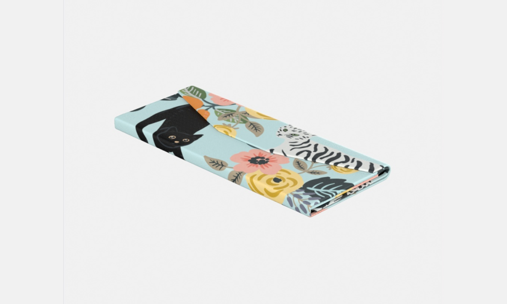 Puss in Blooms Folding Caseglasses-case