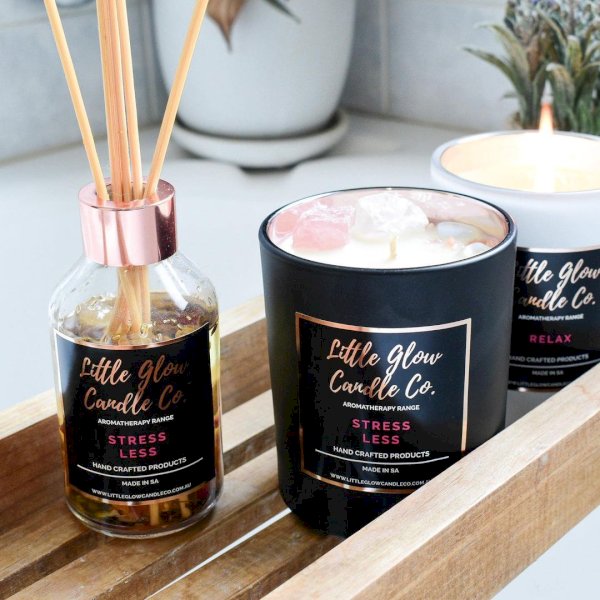 Aromatherapy Candle - Stress Lesscandles