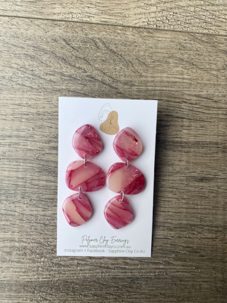 3 Tier Earringsearrings