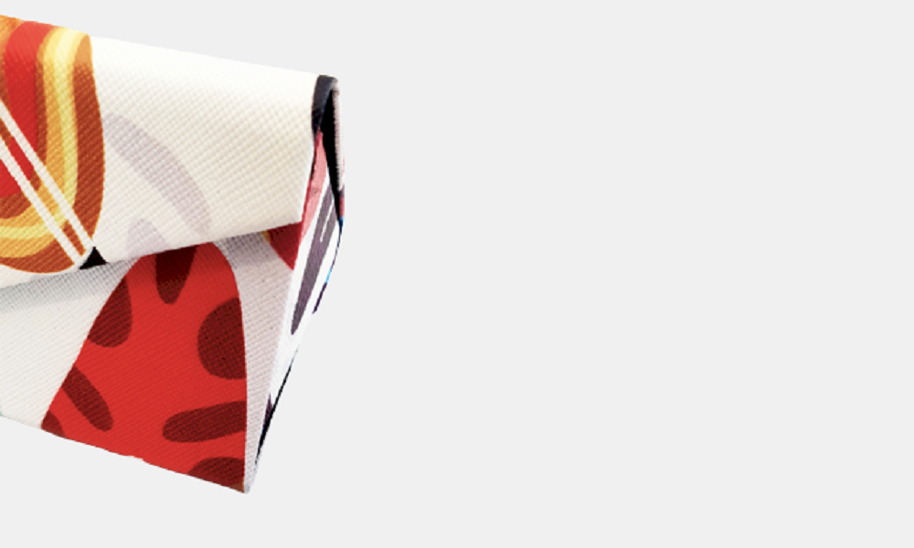 Colorful Feathers Folding Caseglasses-case