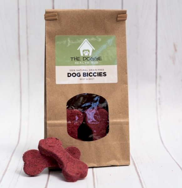 Dog Biccies - Beef & beetdog