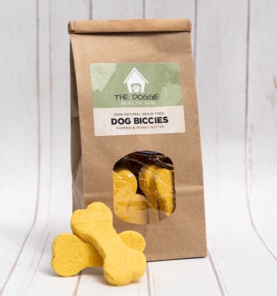 Dog Biccies - Pumpkin & Peanut Butterdog