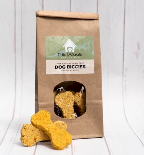 Dog Biccies - Chicken & carrotdog