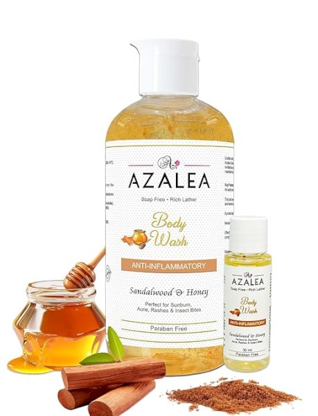 Azalea Body wash Sandalwood and Honeybeauty-care